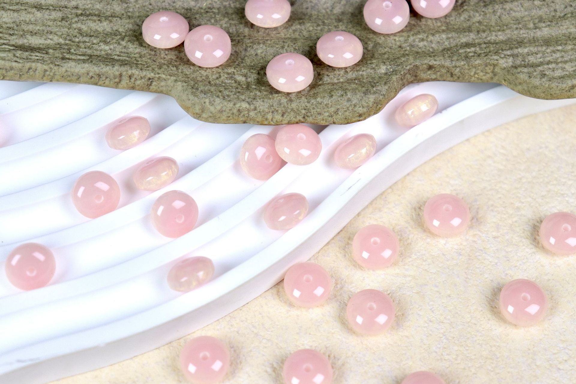 NO.2 Glow-in-the-dark Resin Beads C 鎏金彩虹算盘珠