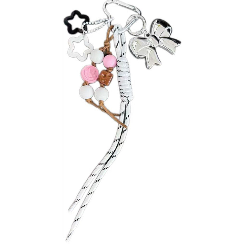 A5 bag keychain/nylon rope woven pendant/bracelet/