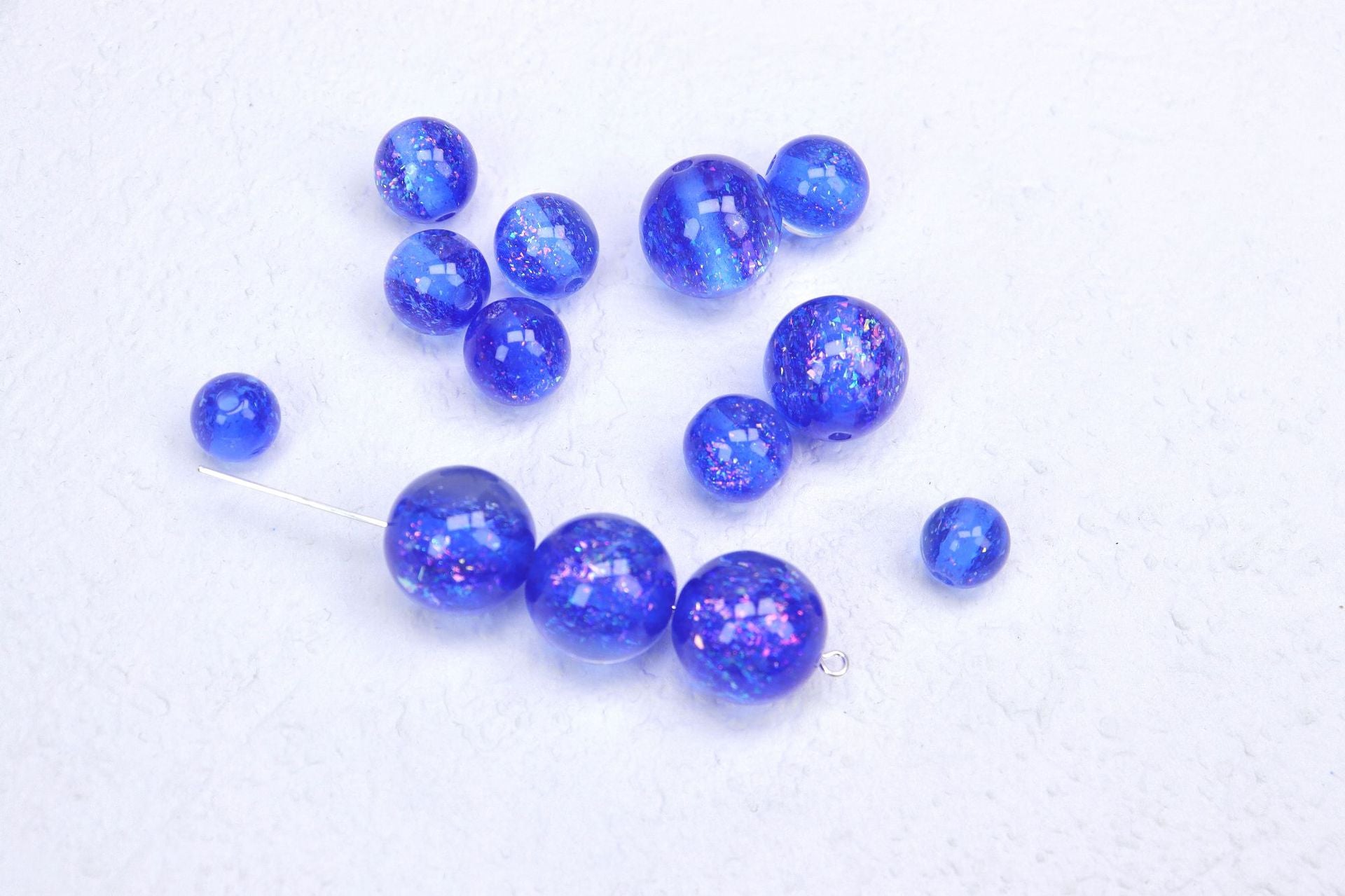 NO.10 Honey-core Opal Resin Beads 欧泊溏心
