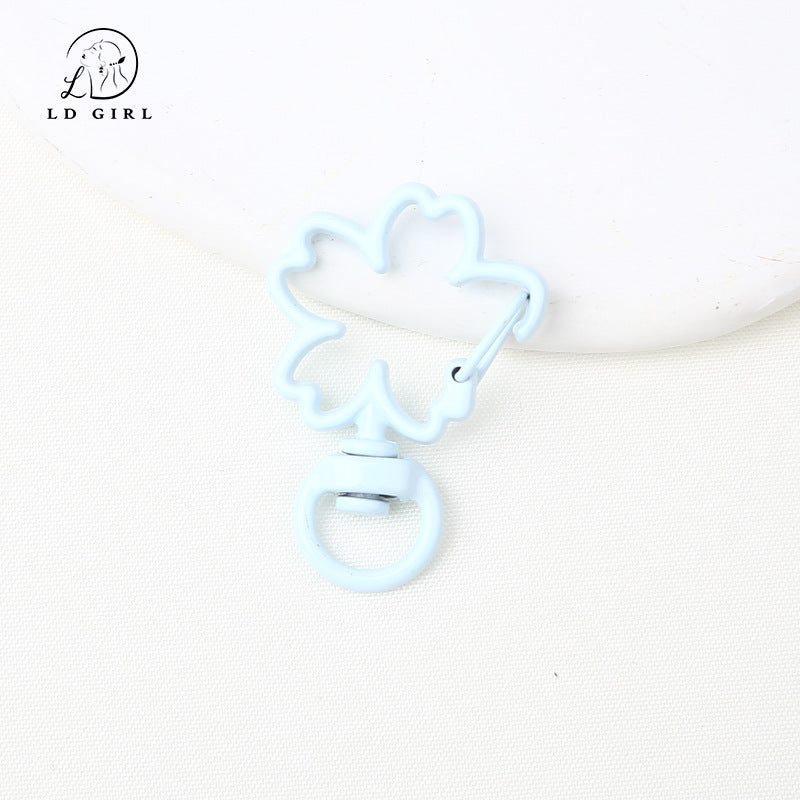 A Sakura spring chain, special-shaped key ring chain