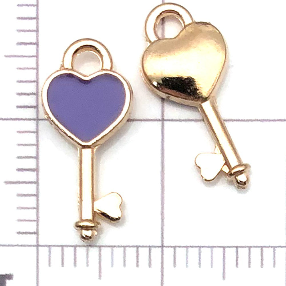NO.4-2 Mix 20 purple jewelry accessories.