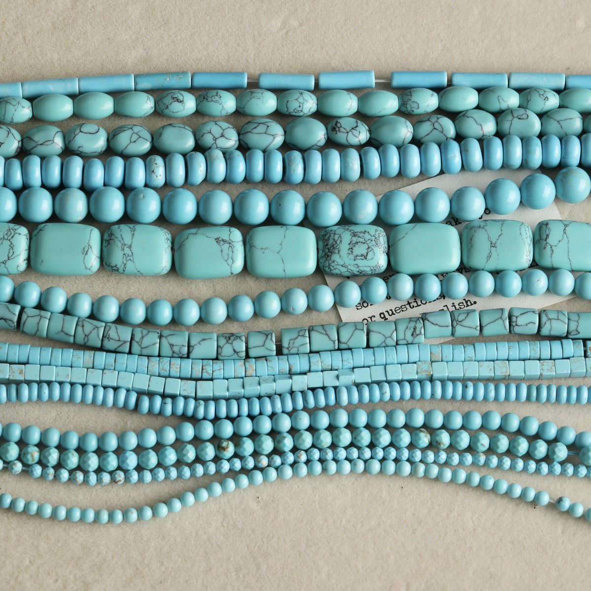 Natural turquoise/round beads/spacers/abacus loose beads/DIY accessories