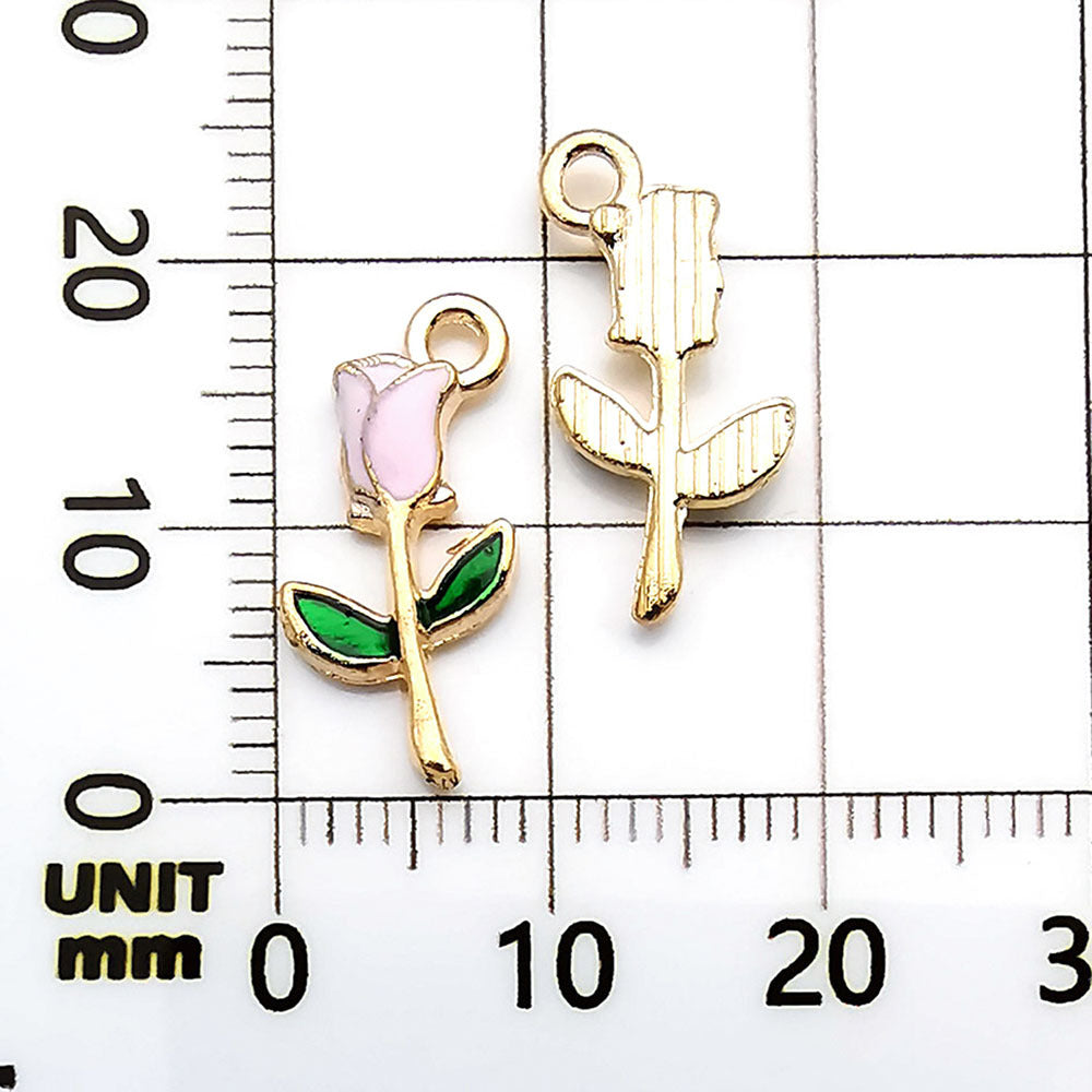 NO.20-1mixed30 gold plated enamel charm metals, alloys