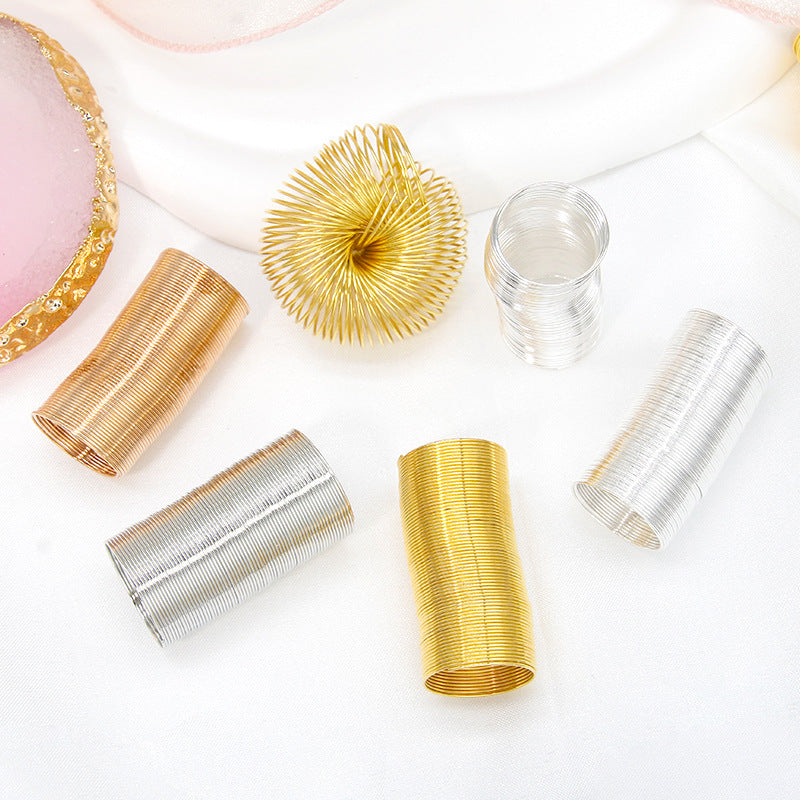 A set of 5, DIY ring, memory wire