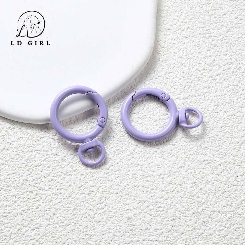 A8 character spring buckle, mobile phone chain DIY, universal buckle