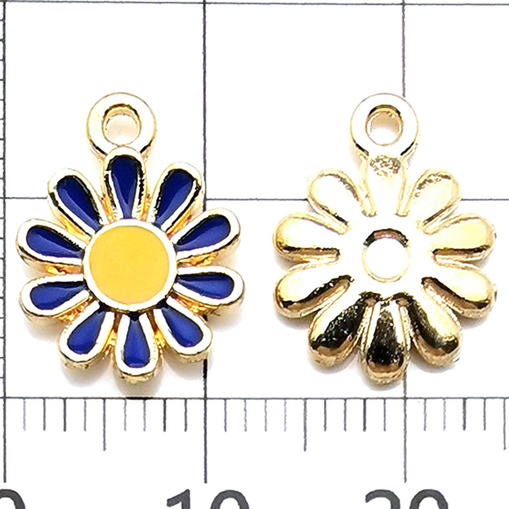 NO.22-2 Dark blue20  assortment  charms  metal, alloys