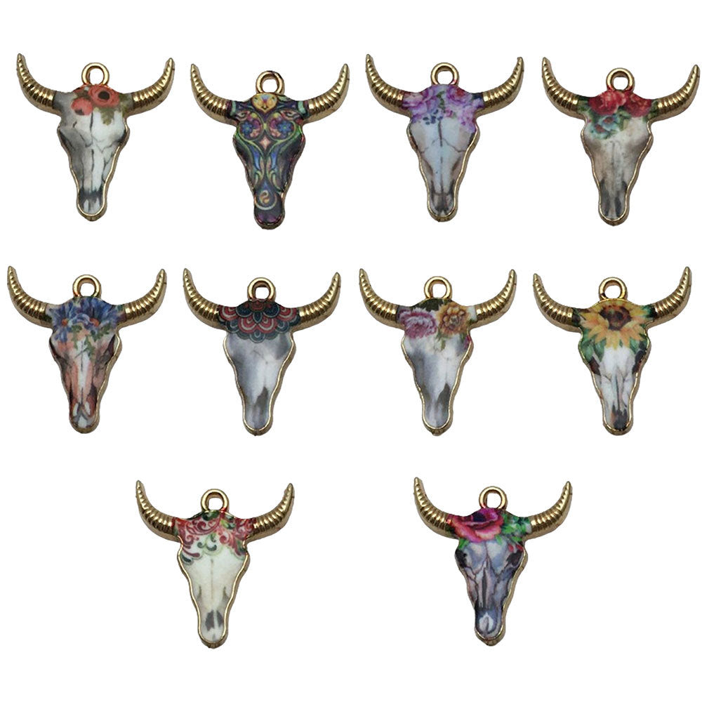 NO.14-1 cow head pendant
