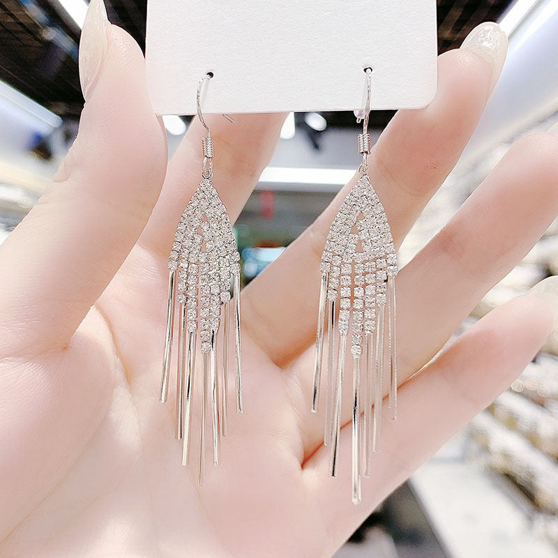 E14,S925 Silver Needle Earrings C