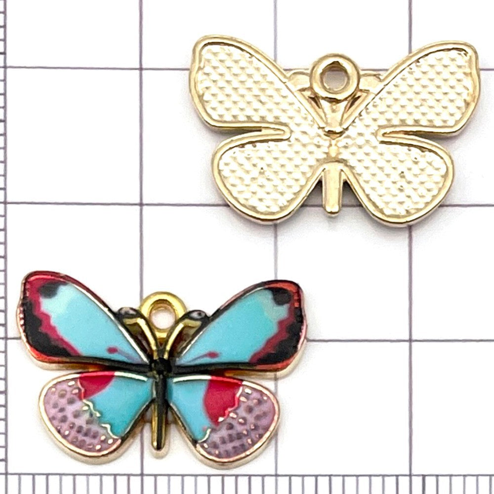NO.6 butterfly pendant, DIY jewelry accessories.