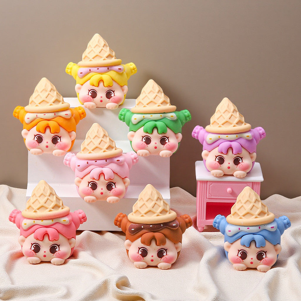 Ice cream cone DIY pendant set