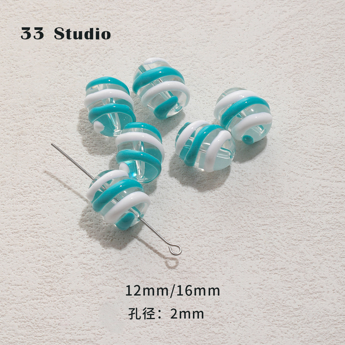 Heavy industry hand-painted beads/glazed beads/partition beads/DIY accessories