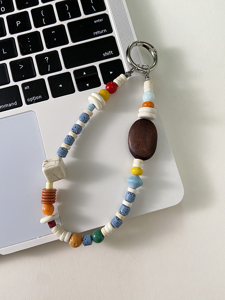 Large synthetic turquoise/spacer/spacer beads/round beads loose beads/DIY accessories