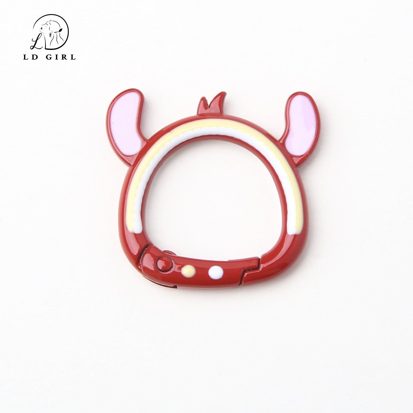 A small boy head spring buckle DIY handmade accessories
