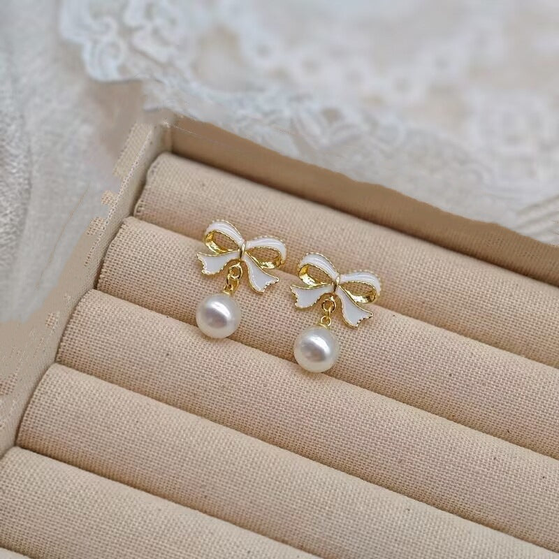 E14,S925 Silver Needle Earrings C