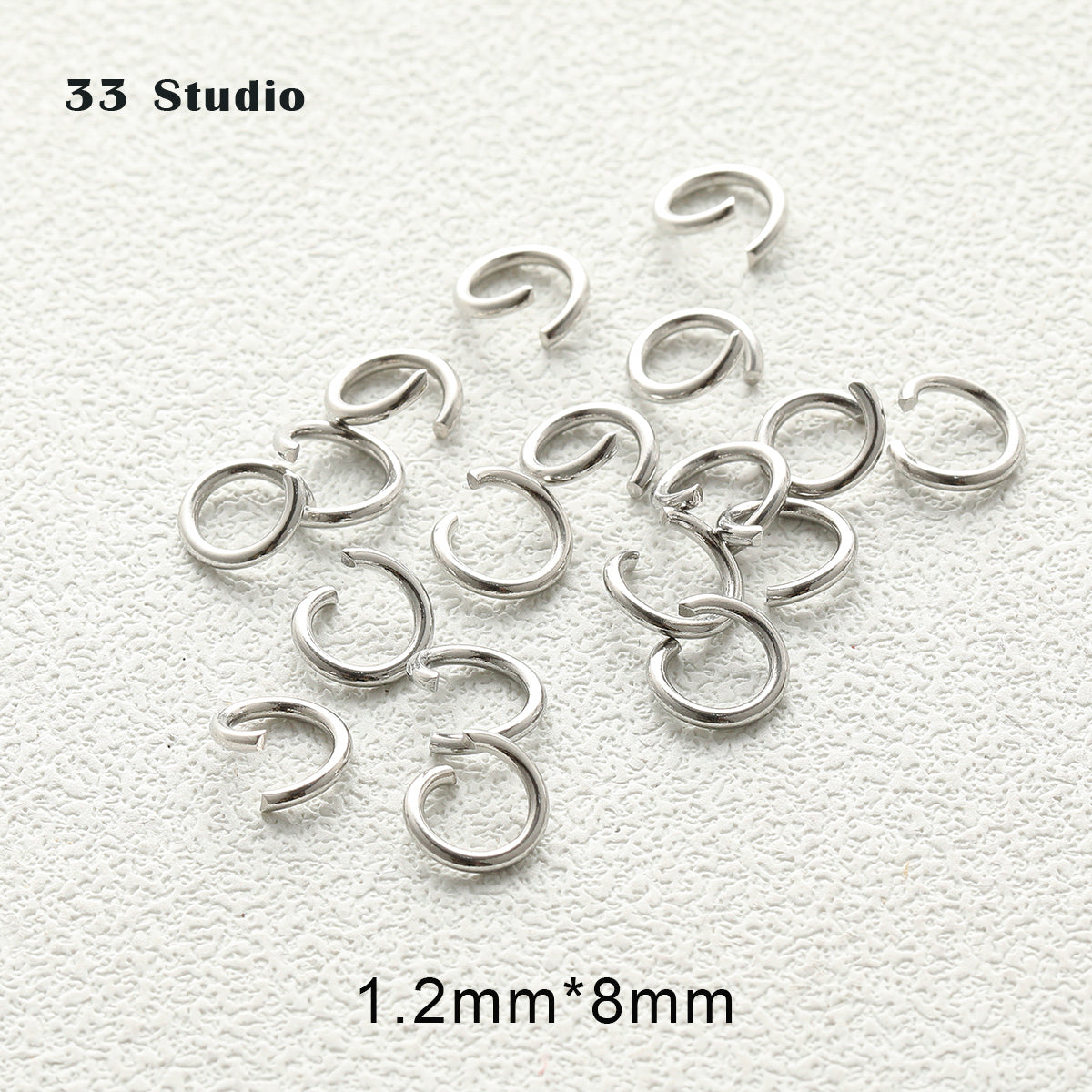 Titanium steel/stainless steel/open ring/non-fading/lobster buckle/T needle/9-character needle/OT buckle/delay chain/color retention bracelet accessories