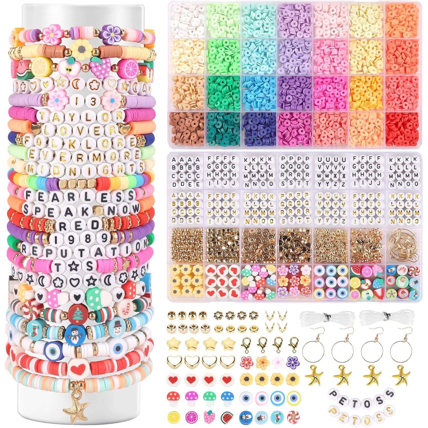 6000Pcs DIY soft ceramic beads