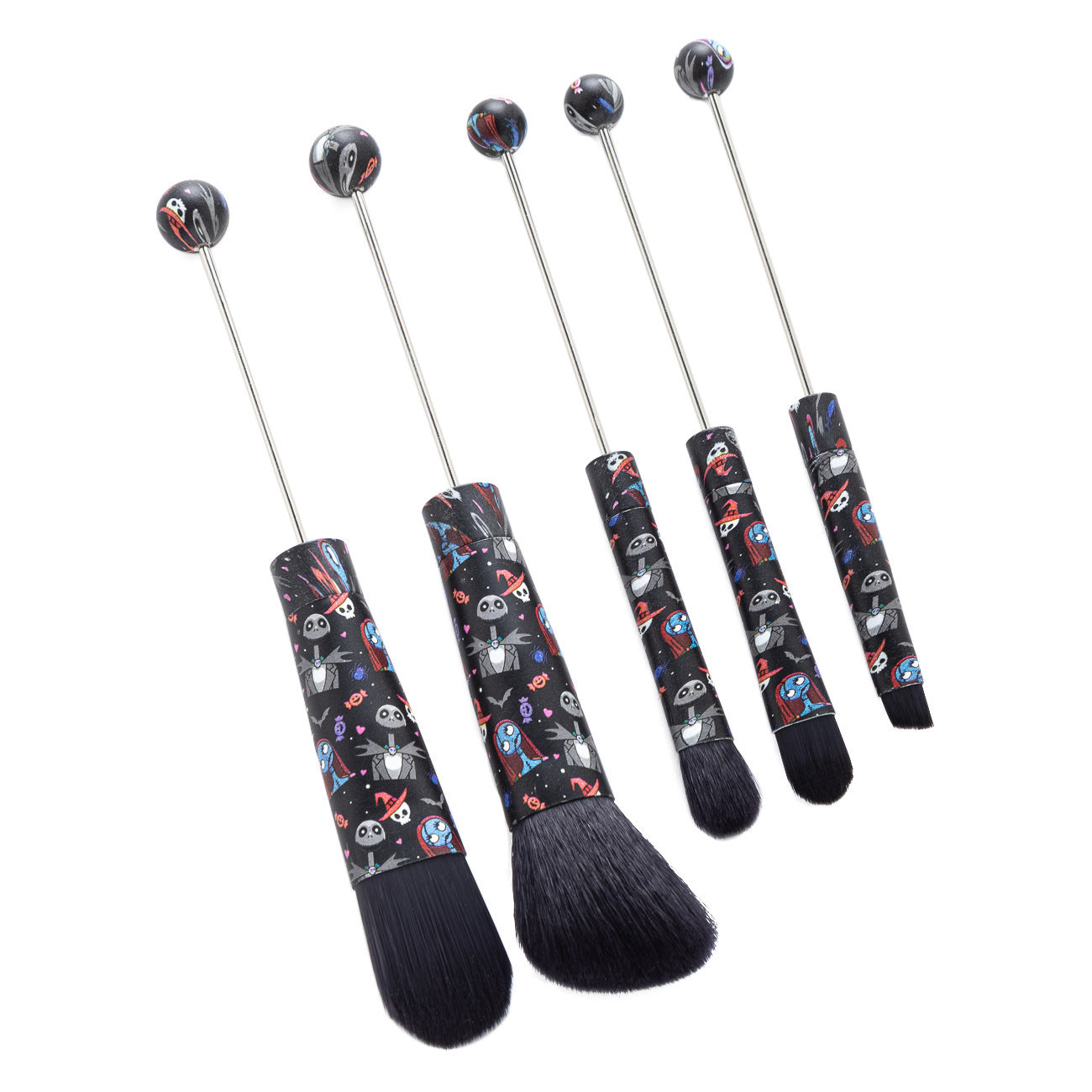 15-COLOR DIY Beaded Makeup Brush Set B