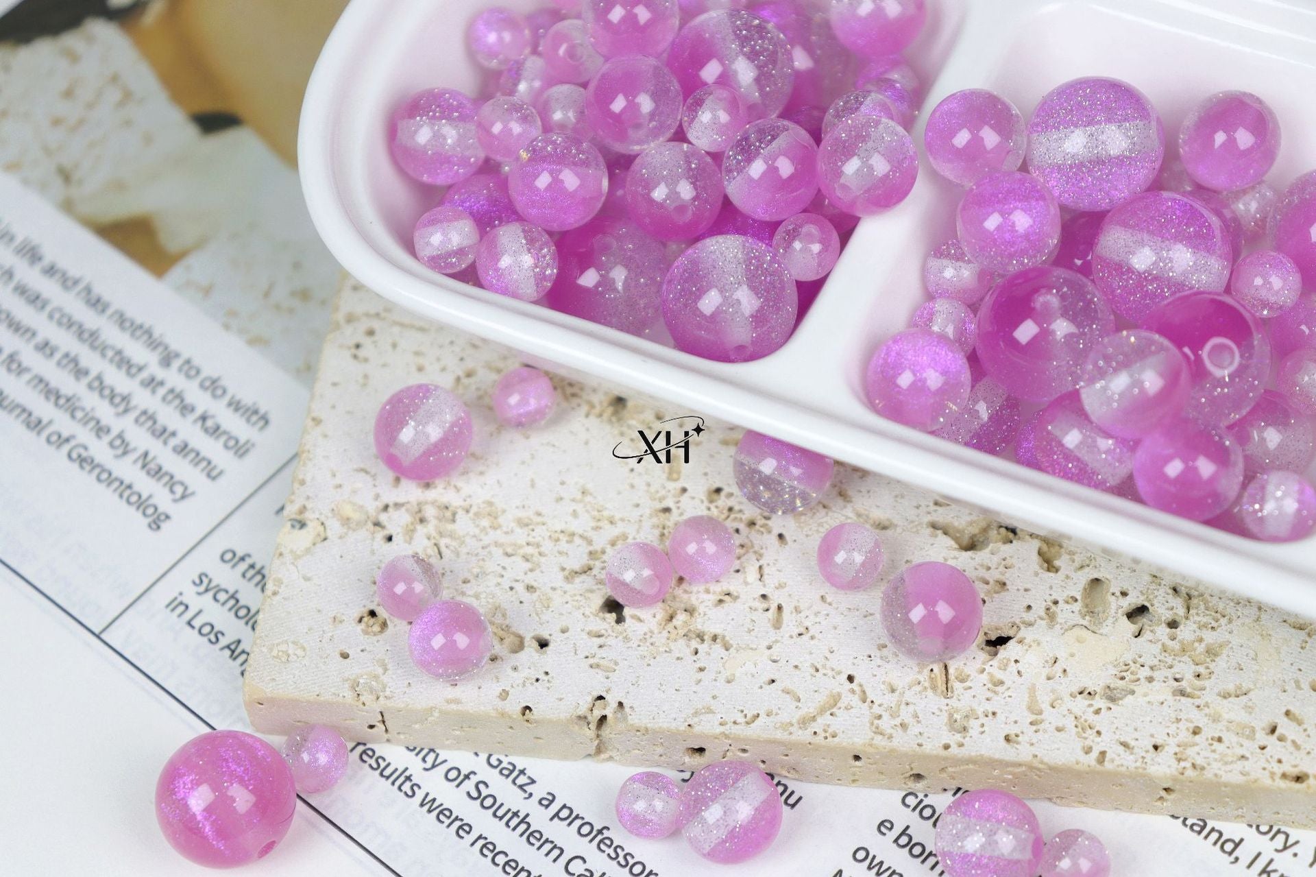 NO.11 Iridescent Starry Sky Resin Beads 幻彩满天星