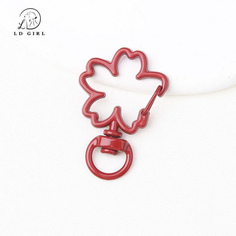A Sakura spring chain, special-shaped key ring chain