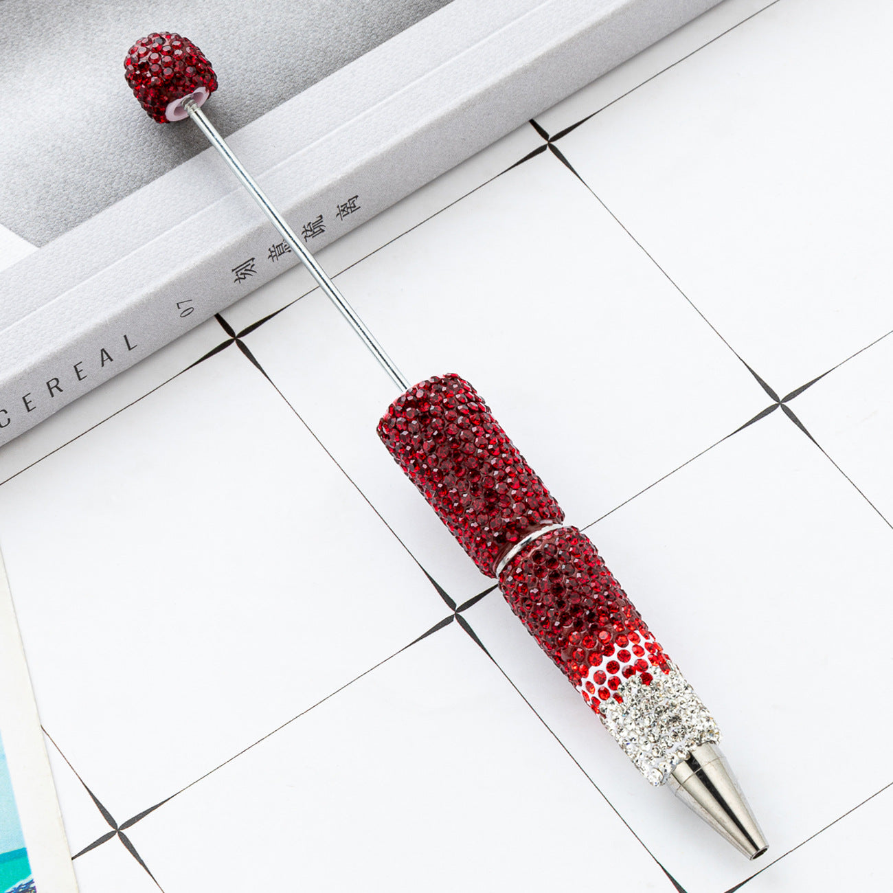 New DIY Gradient, Bead Pen, Hand Drilled, Bead Pen