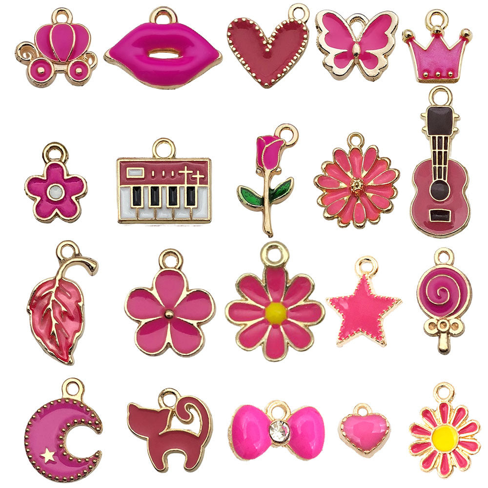 NO.2 Mixed 20 rose red jewelry accessories