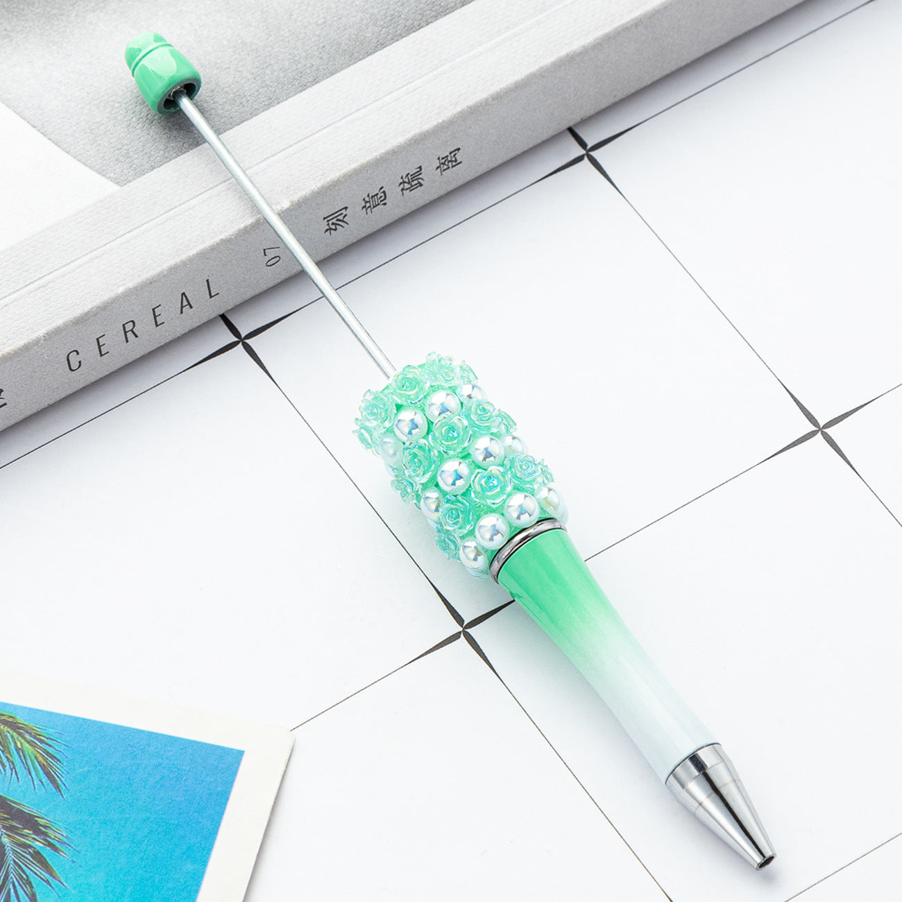 20-Color DIY rose bead pen