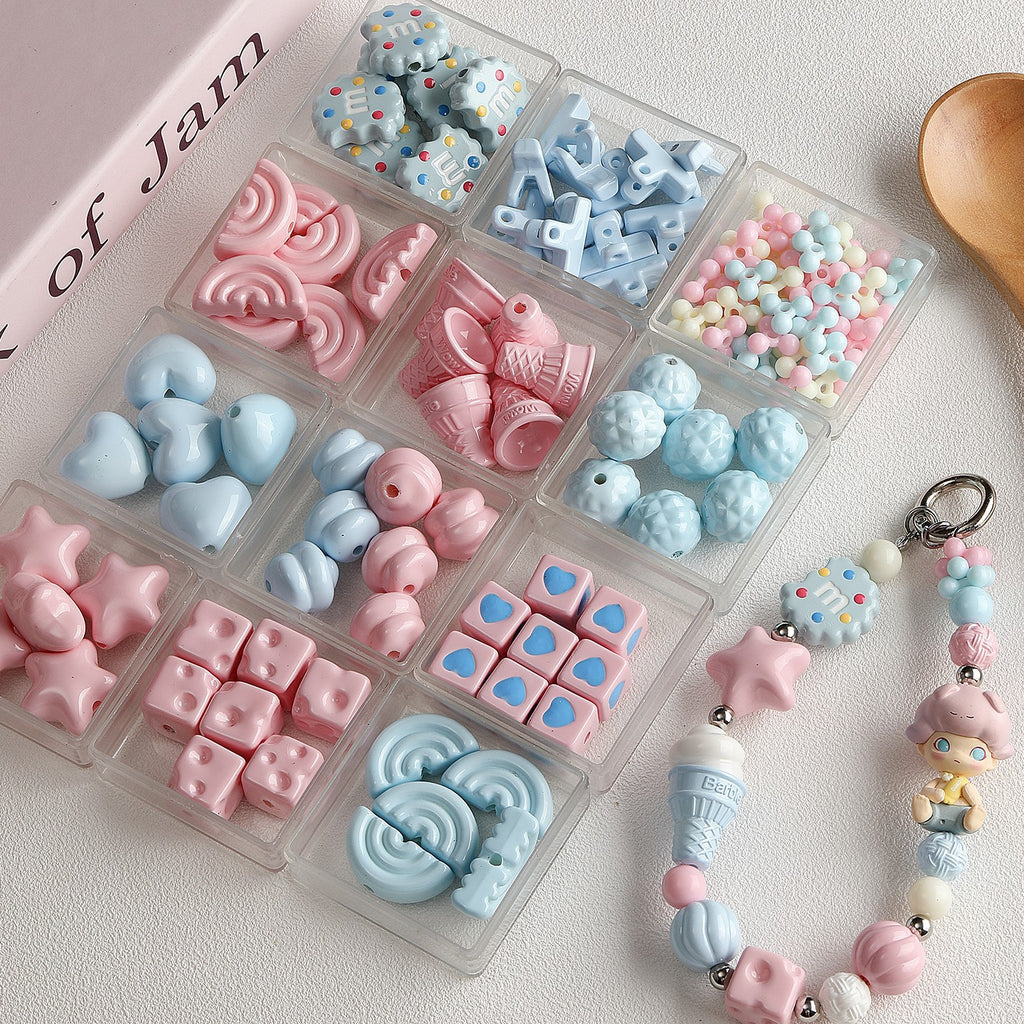 Paint/cheese/cones/stars/DIY accessories【粉色物语】