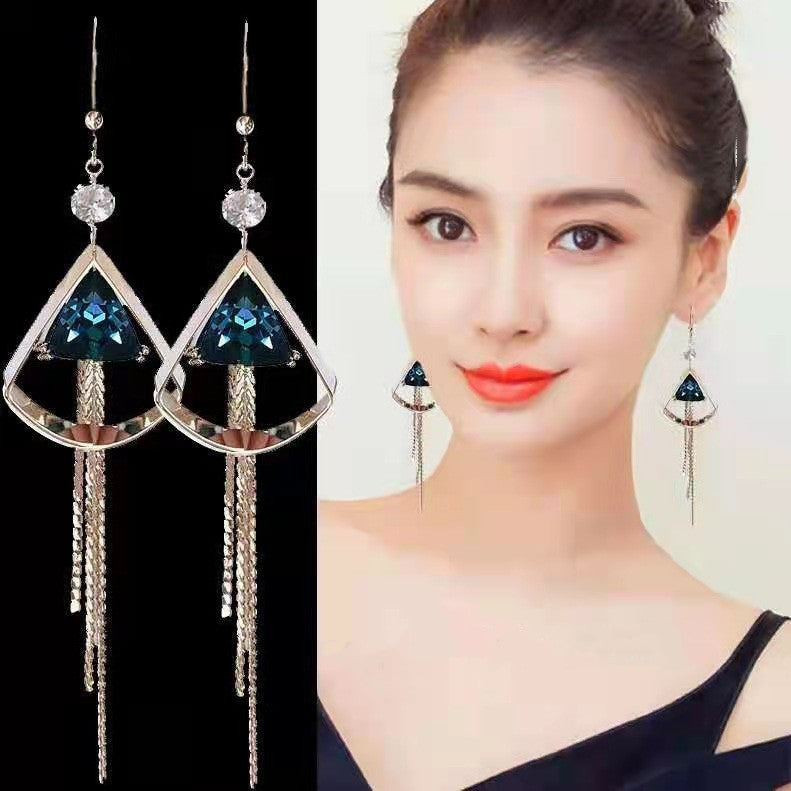E14,S925 Silver Needle Earrings C