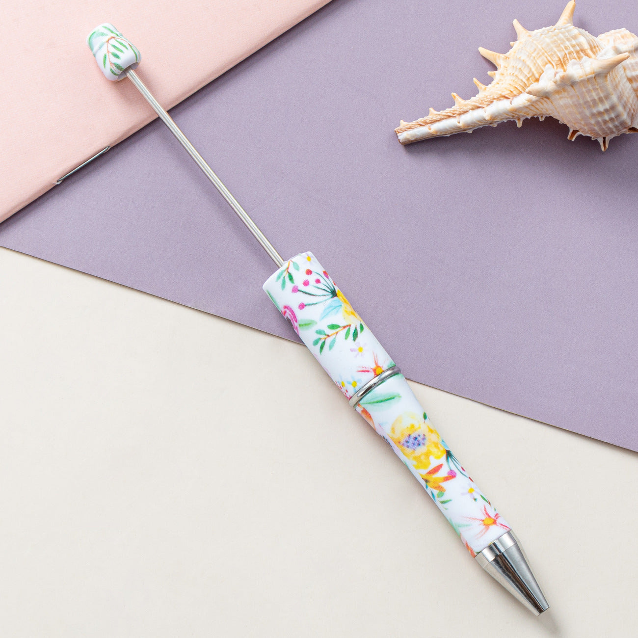 139-Color!! Printed , new bead pen, handmade DIY pen