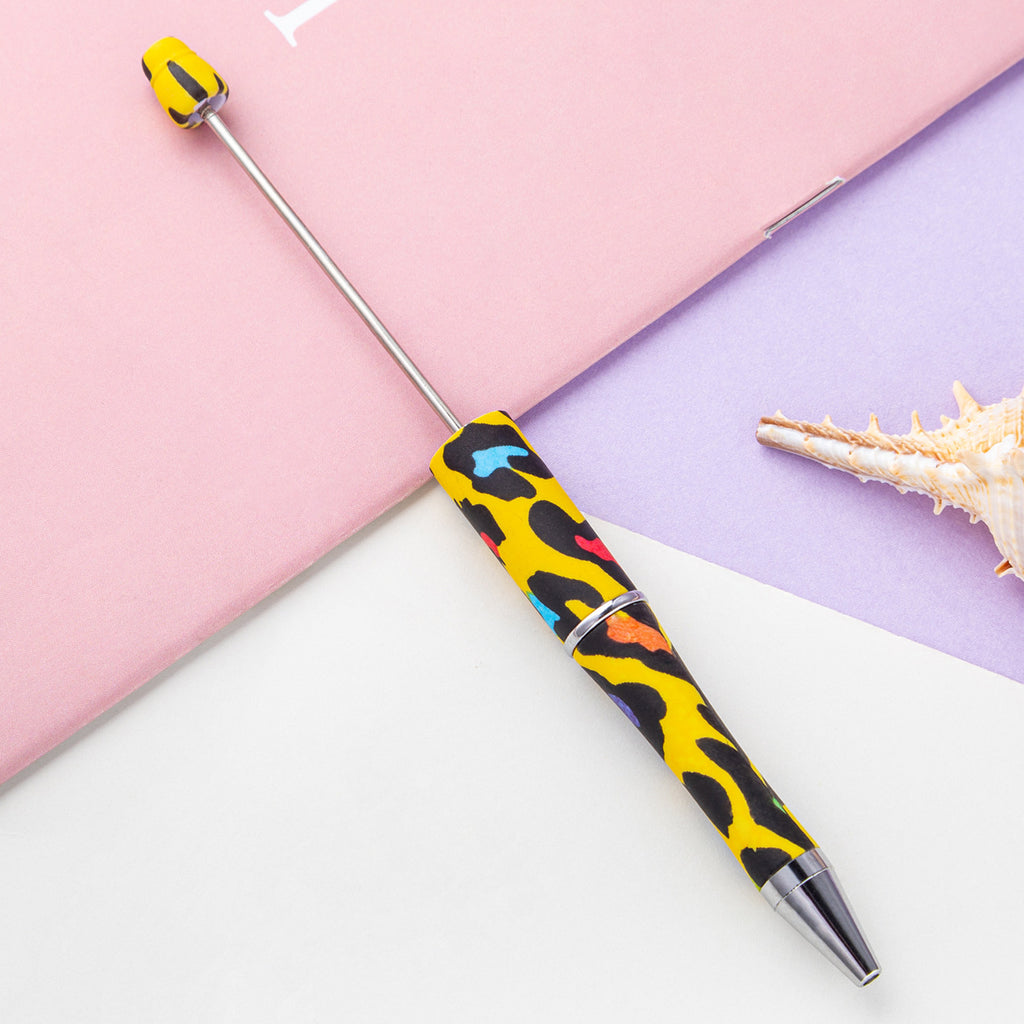 139-Color!! Printed , new bead pen, handmade DIY pen