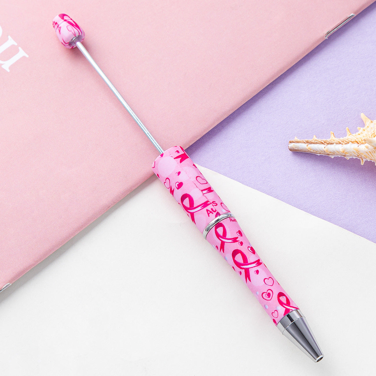 139-Color!! Printed , new bead pen, handmade DIY pen