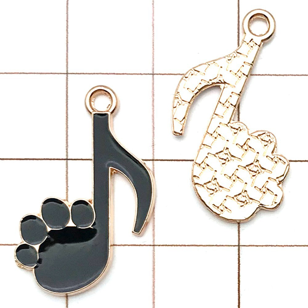 NO.13 Mix 10 music notes cat accessories