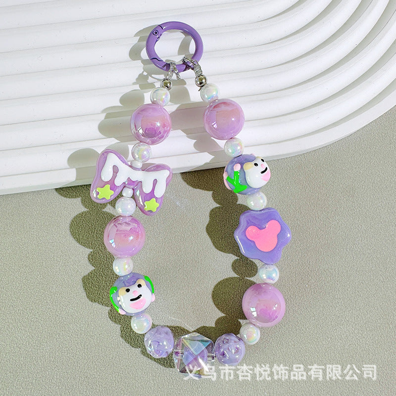 D1 hand-painted bead chain