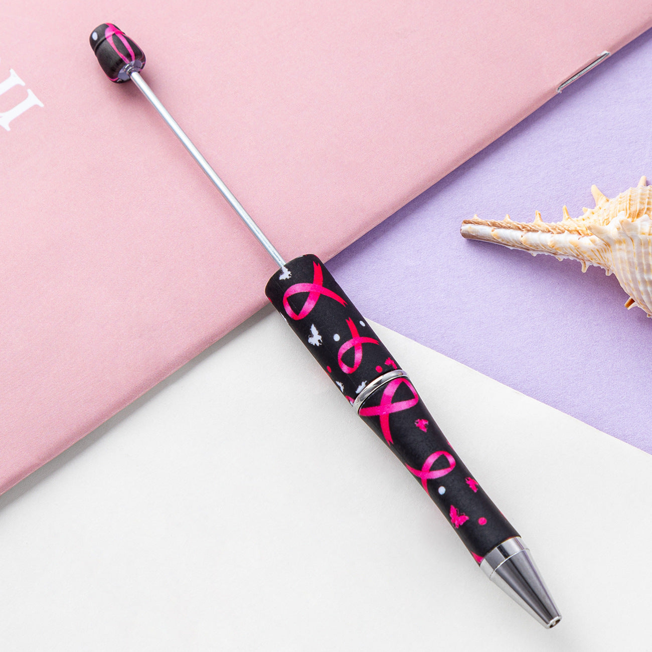 139-Color!! Printed , new bead pen, handmade DIY pen