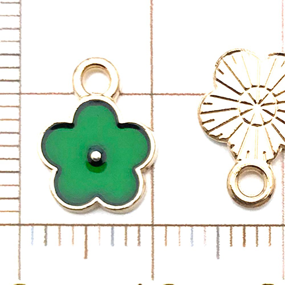 NO.15-1  green  charm metals, alloys