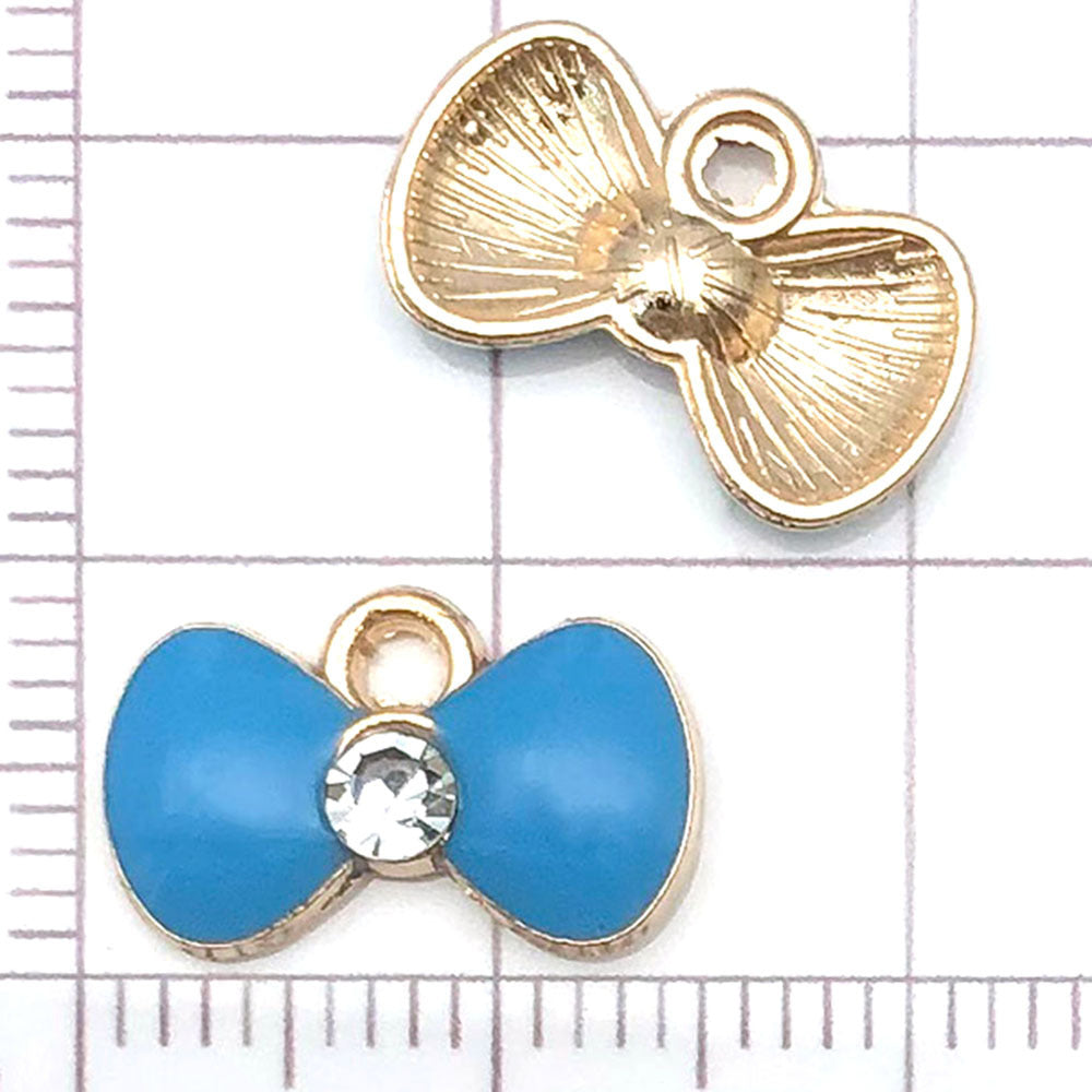NO. 22-1 Mixed 20lake blue charm metal, alloy