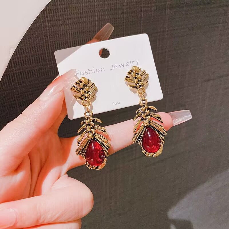 E12,925 Silver Needle Geometric Pearl Earrings G