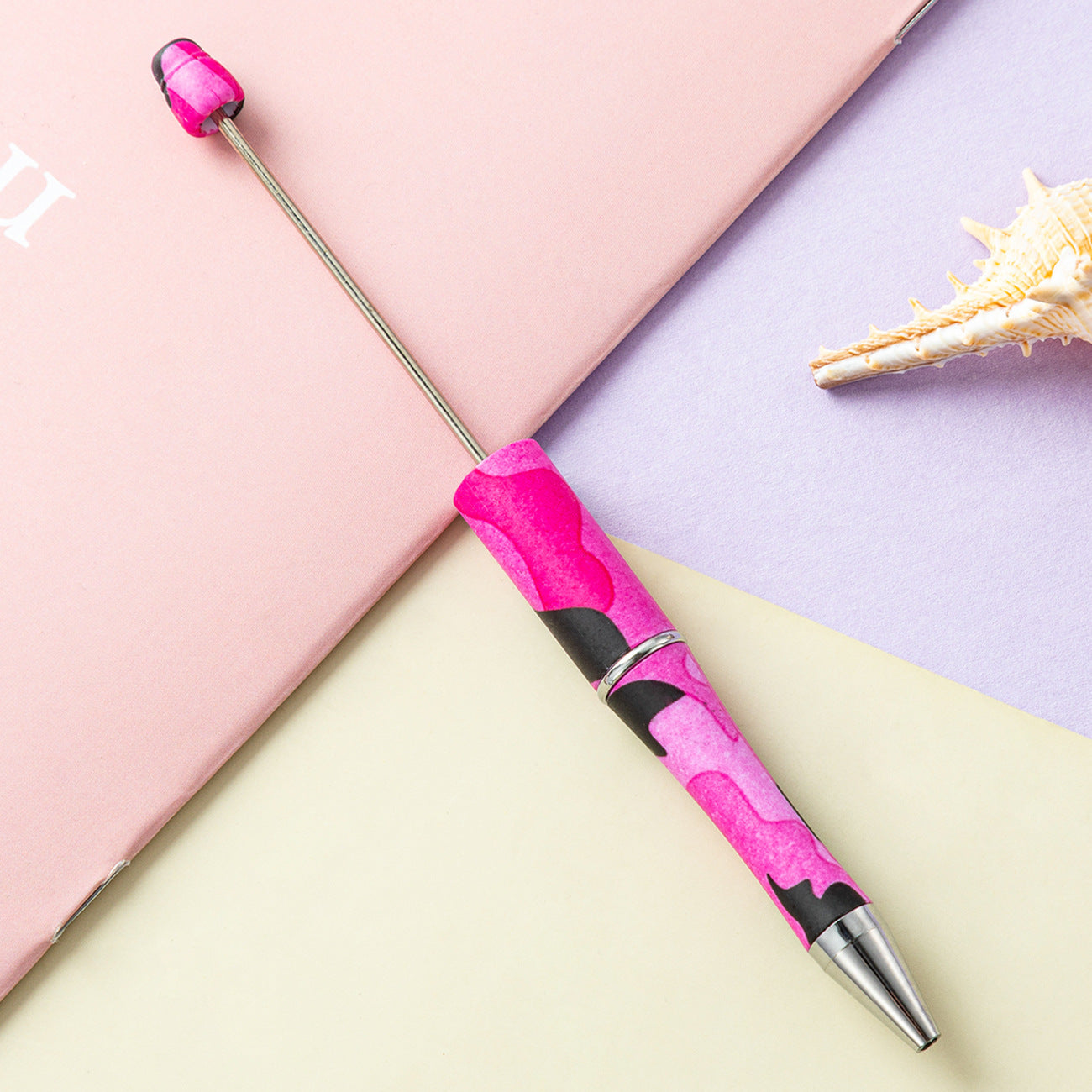 139-Color!! Printed , new bead pen, handmade DIY pen