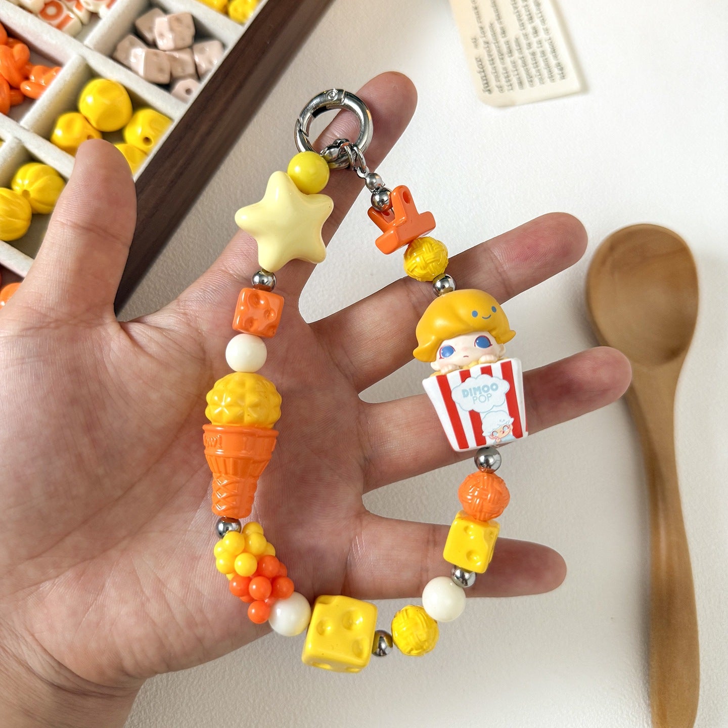 paint/orange/cone/cheese/love/stars/DIY accessories【活力橙】