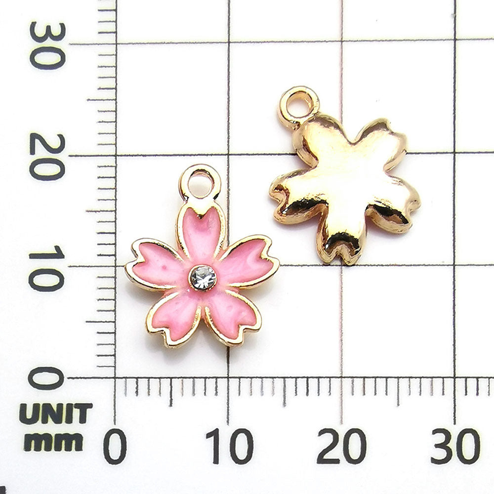 NO.20-1mixed30 gold plated enamel charm metals, alloys