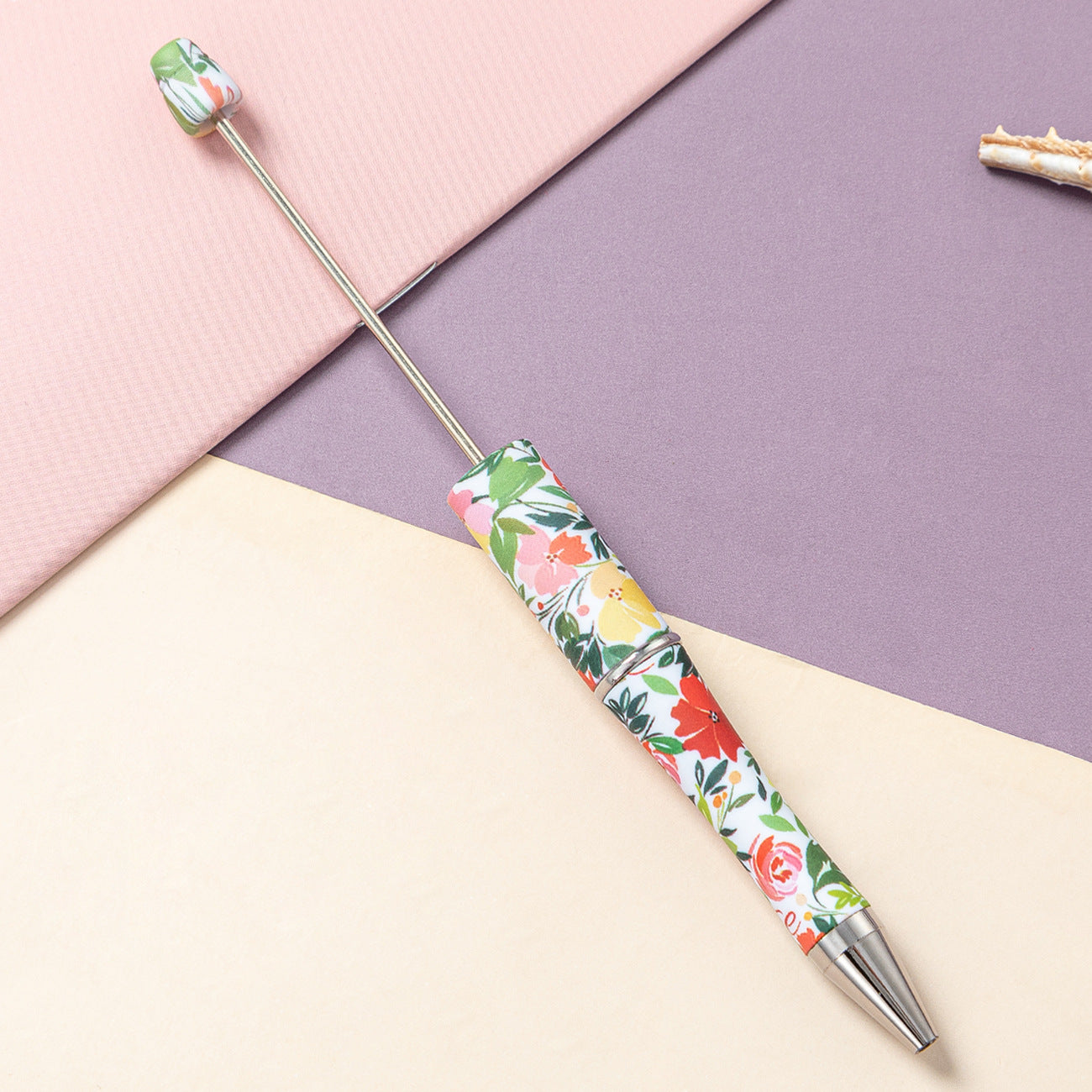 139-Color!! Printed , new bead pen, handmade DIY pen