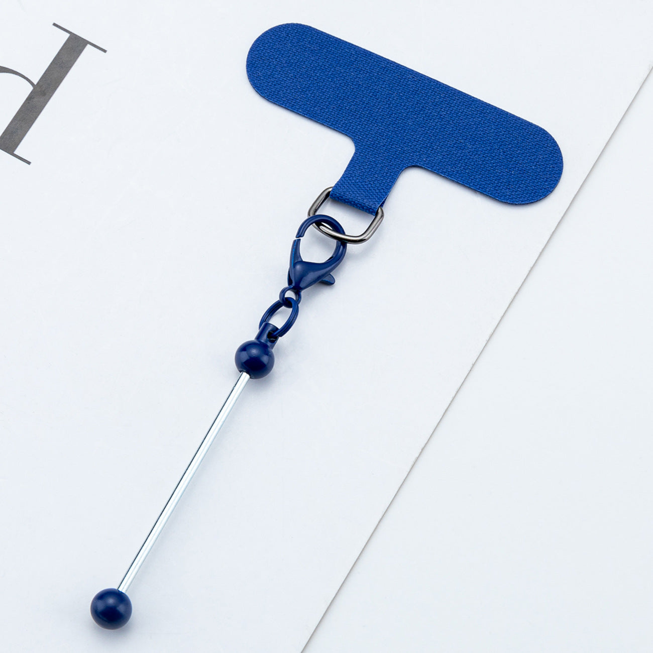 15-Color DIY beaded mobile phone clip, universal mobile phone case clip, transparent color fixing patch, anti-loss strong gasket