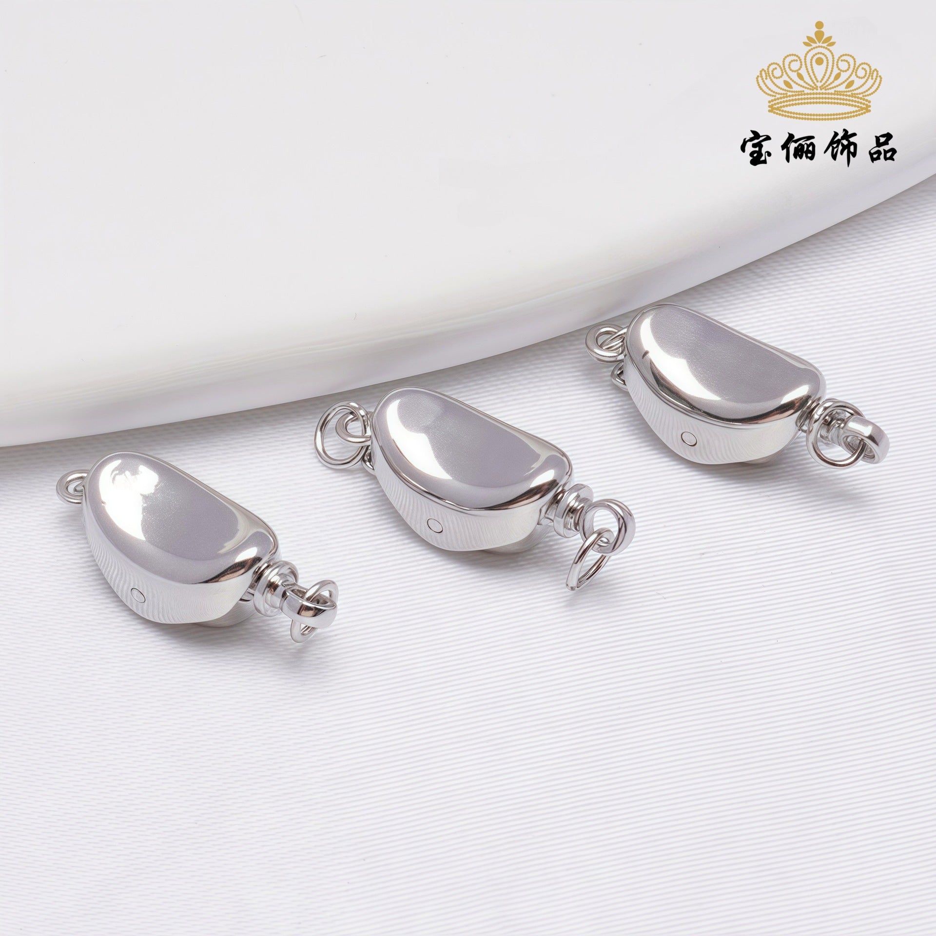 B*10PCS 18k color retention/insert stick buckle/DIY ingot buckle