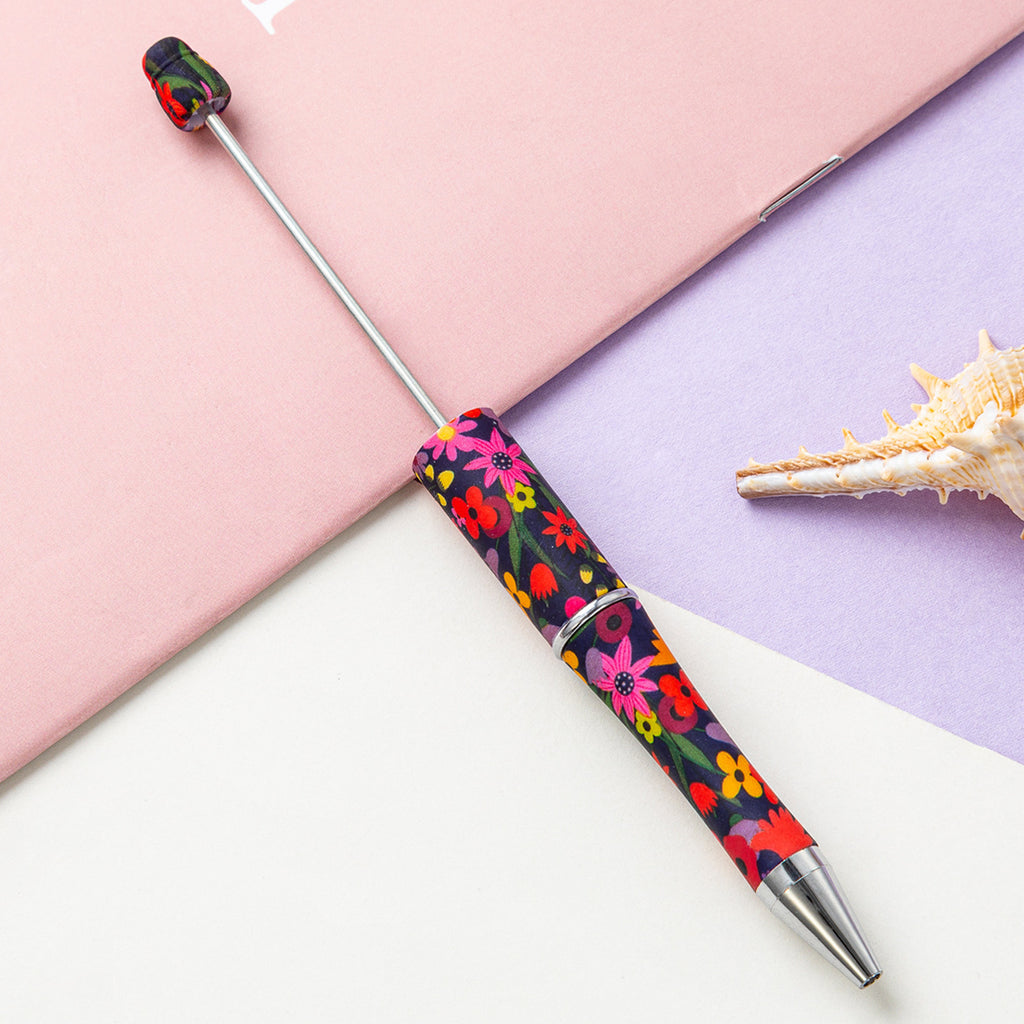 139-Color!! Printed , new bead pen, handmade DIY pen