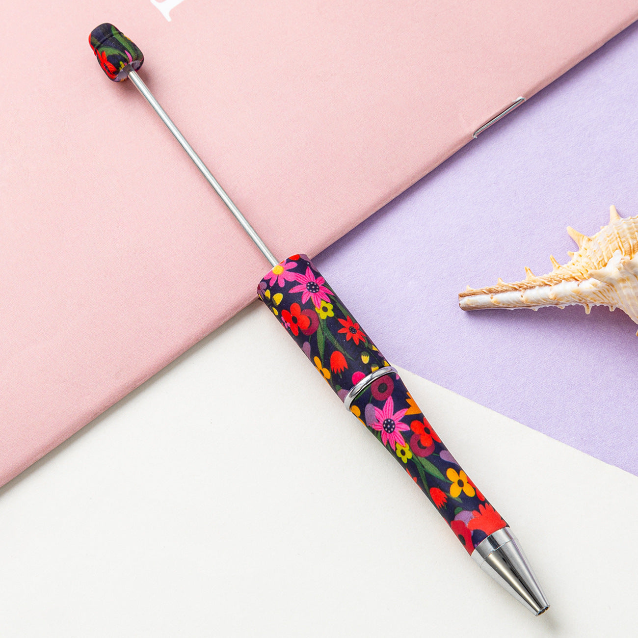 139-Color!! Printed , new bead pen, handmade DIY pen