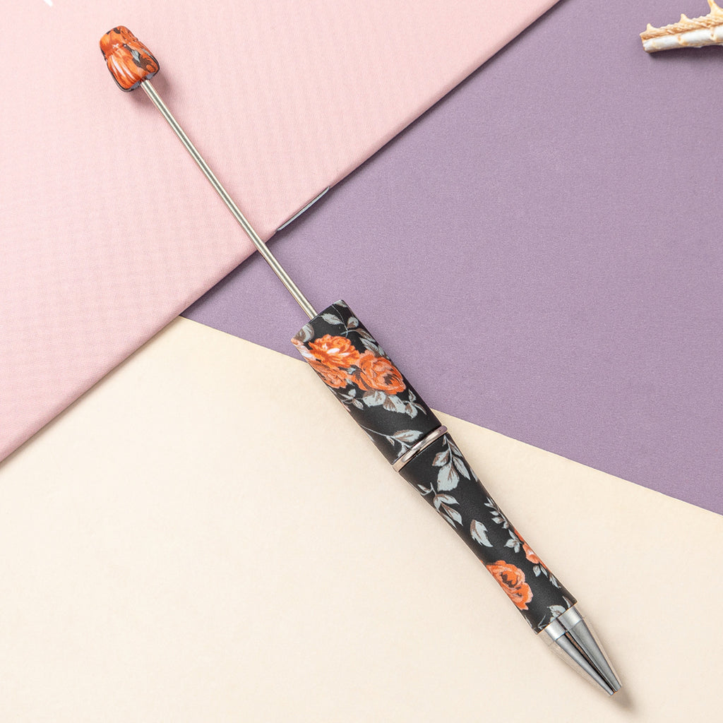 139-Color!! Printed , new bead pen, handmade DIY pen