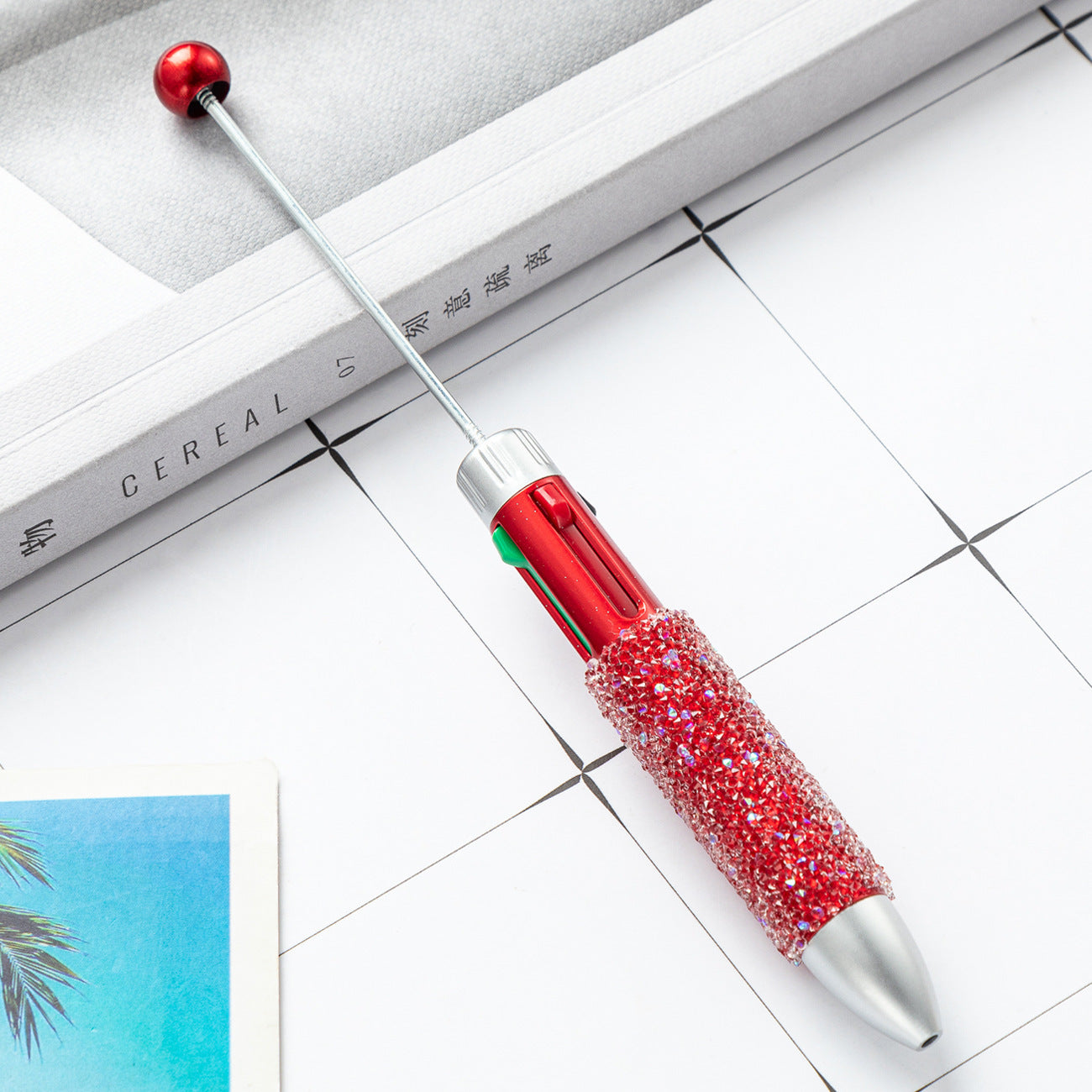 20-Color diy sugar bead pen 4 colors each pen