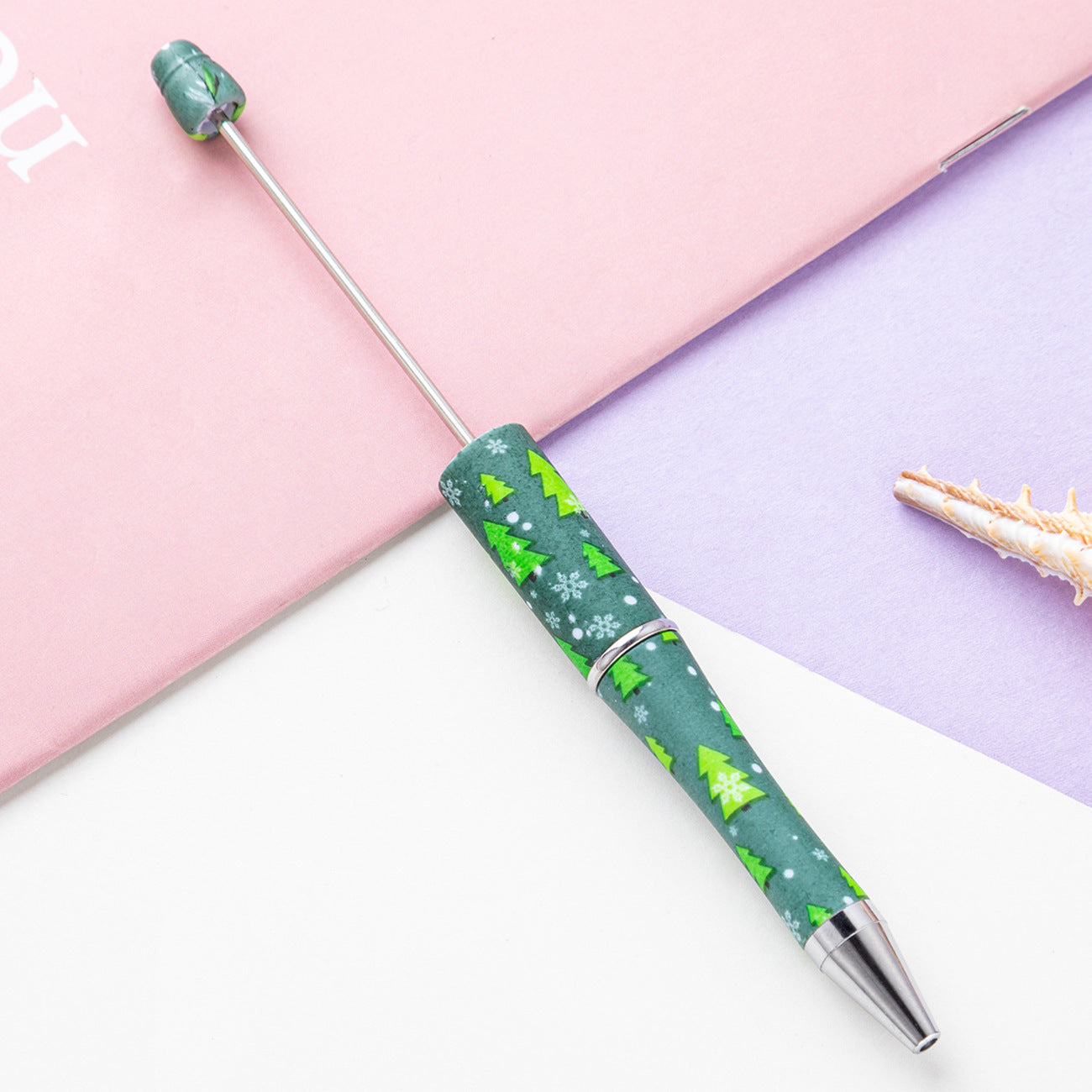 139-Color!! Printed , new bead pen, handmade DIY pen