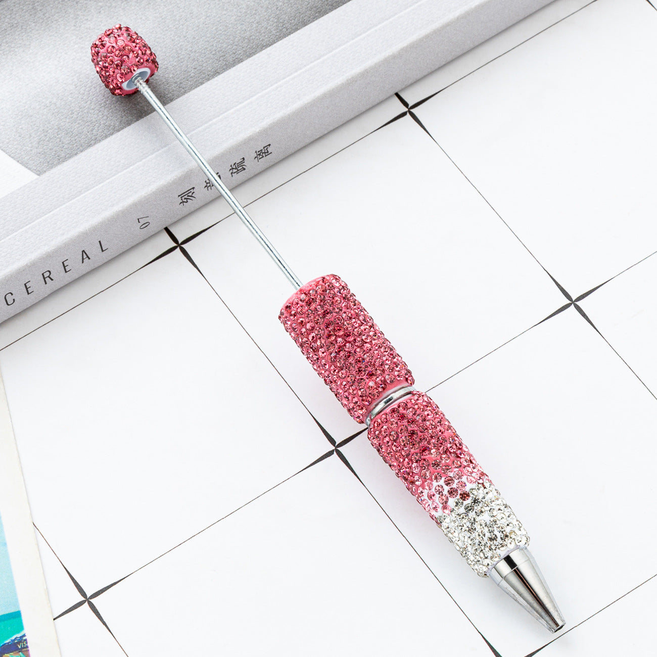 New DIY Gradient, Bead Pen, Hand Drilled, Bead Pen