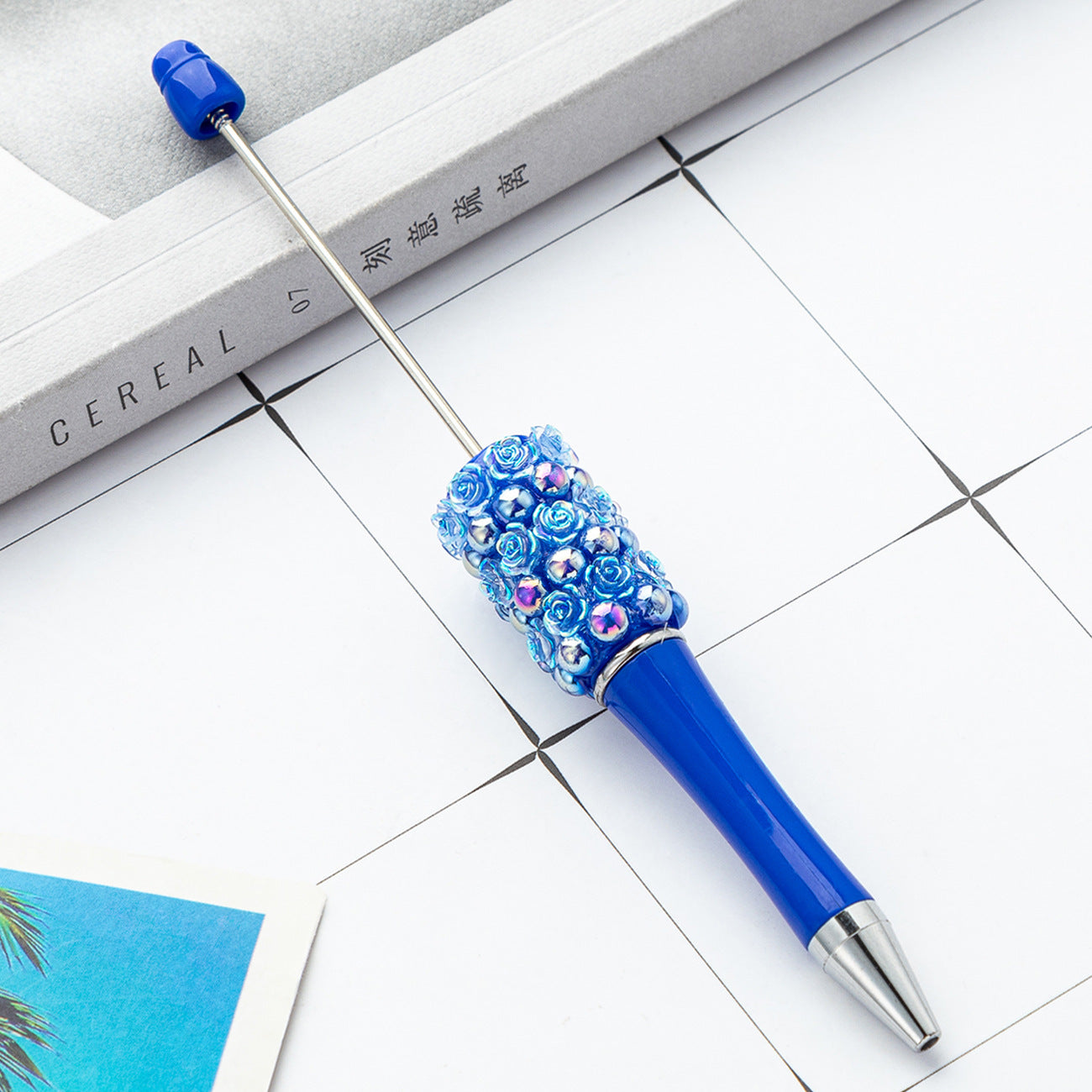 20-Color DIY rose bead pen